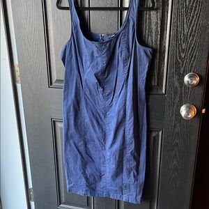 J. Crew Midnight Blue sleeveless dress